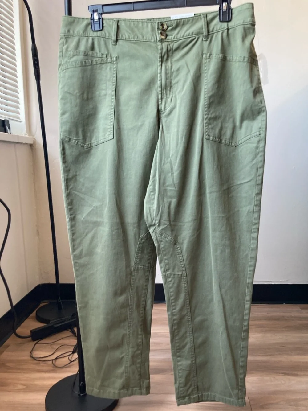 Sonoma olive green utility pant midrise pant 16P - Picture 17 of 17